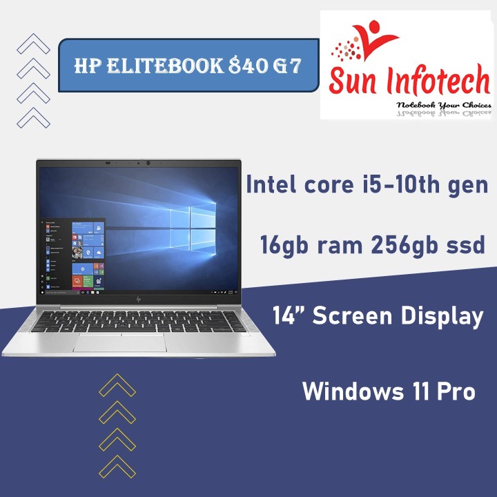 NEW ARRIVAL] HP ELITEBOOK 840 G7 CORE I5-10TH GEN 16GB RAM, 256GB